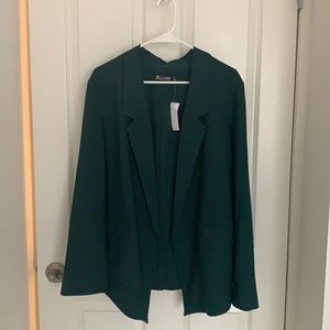 NWT NY&Co. Forest Green Blazer - sz. XL